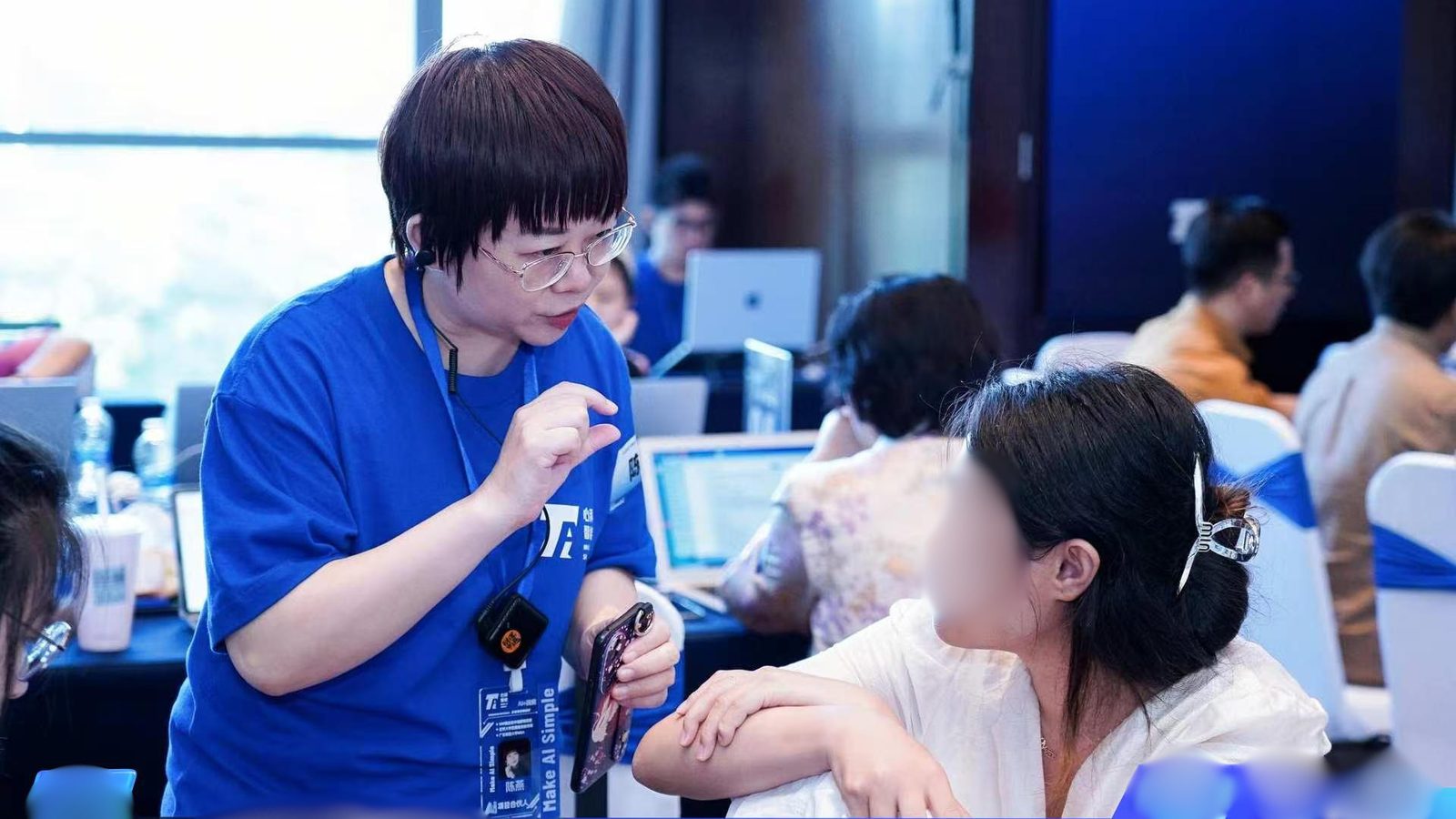 AI获客项目服务现场
